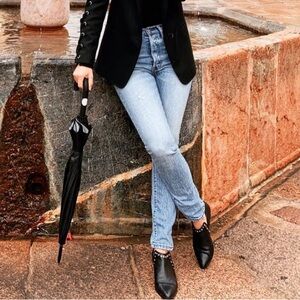 Levi’s women’s 501 skinny distressed jeans